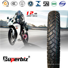 Hot17 polegadas de borracha moto pneu (110/90-17)